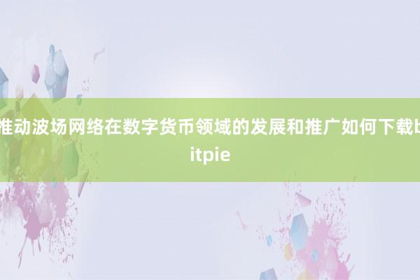 推动波场网络在数字货币领域的发展和推广如何下载bitpie