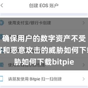 确保用户的数字资产不受网络黑客和恶意攻击的威胁如何下载bitpie