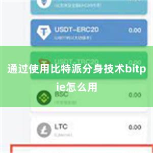 通过使用比特派分身技术bitpie怎么用